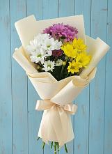 Букет цветов из:  Хризантемы #REPLACE_PRED# Малом Верево