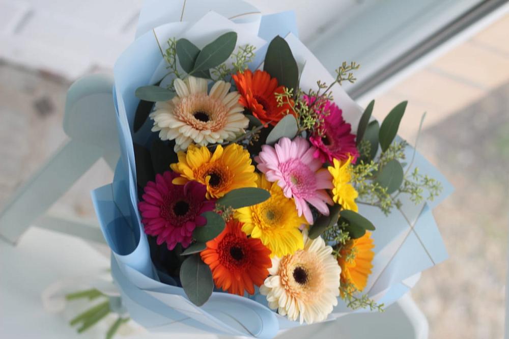 Букет цветов из: Герберы в Малом Верево