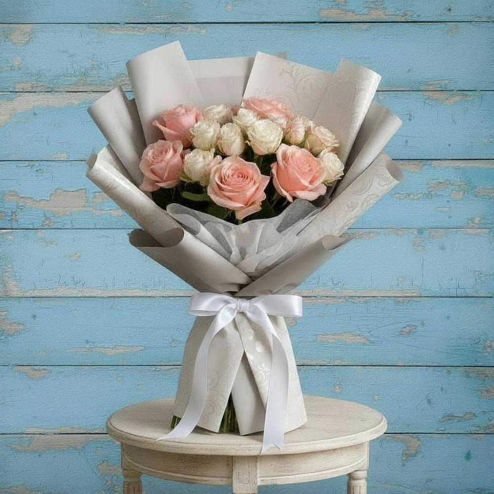 Букет цветов из: Розы в Малом Верево