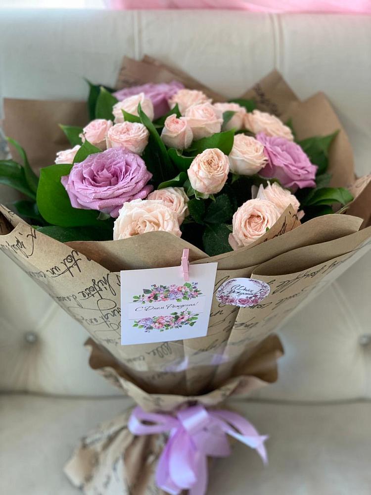 Букет цветов из: Розы в Малом Верево