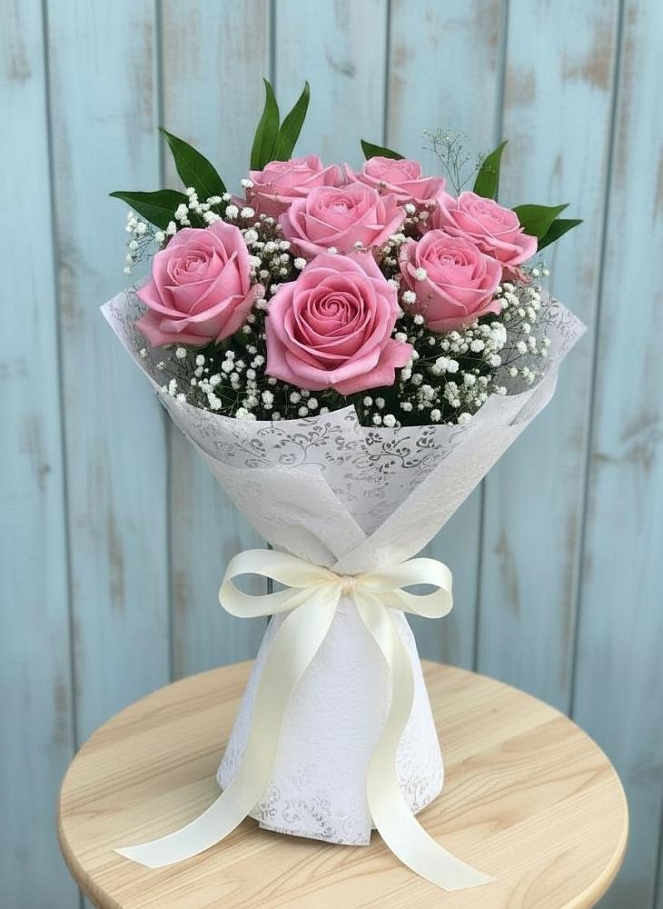 Букет цветов из: Розы в Малом Верево