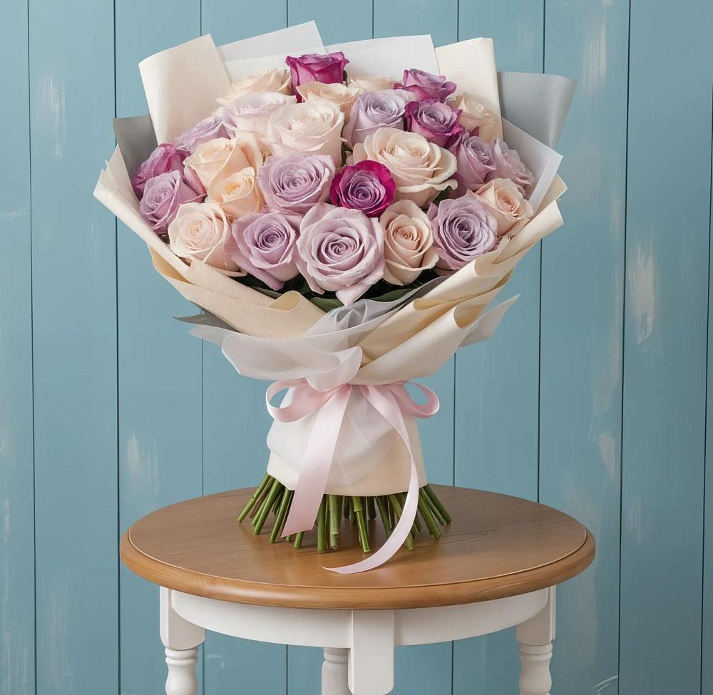 Букет цветов из: Розы в Малом Верево