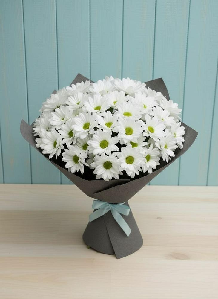 Букет цветов из: Хризантемы в Малом Верево