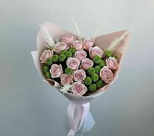 Букет цветов из:  Розы и Хризантемы #REPLACE_PRED# Малом Верево