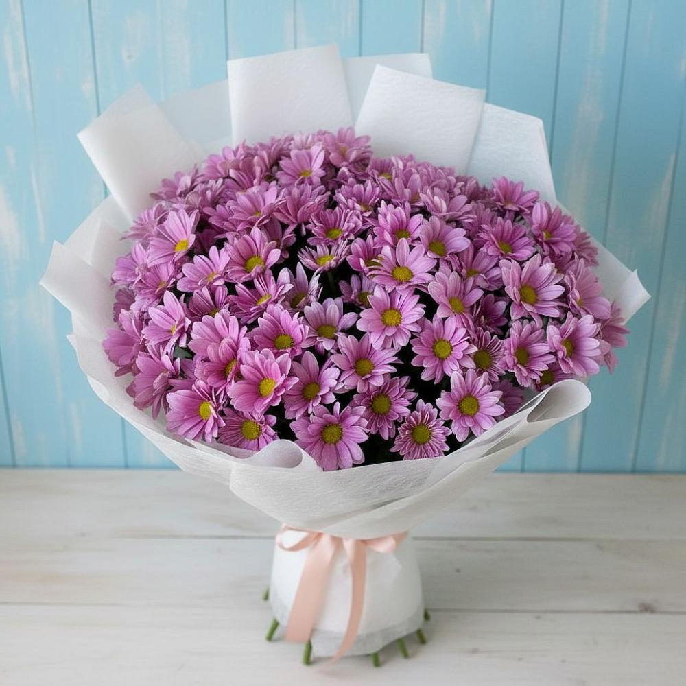 Букет цветов из: Хризантемы в Малом Верево