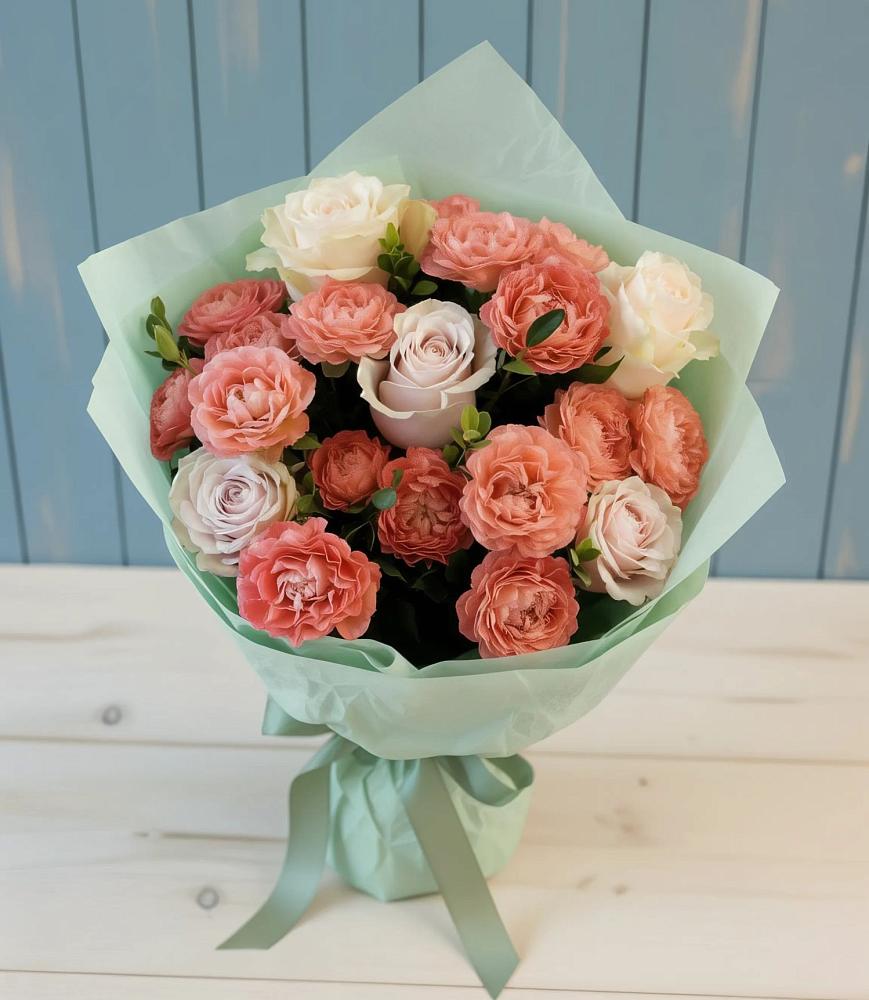 Букет цветов из: Розы в Малом Верево