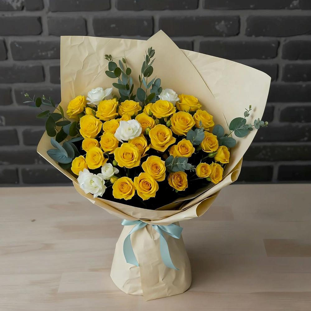 Букет цветов из: Розы в Малом Верево