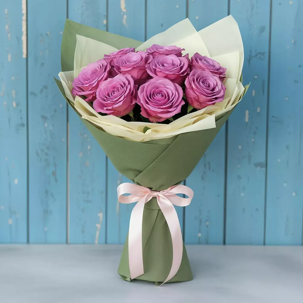 Букет Розы Фёрст Леди в Малом Верево