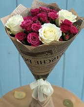 Букет цветов из:  Розы в Малом Верево
