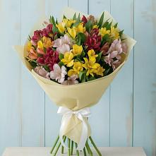 Букет цветов из:  Альстромерии в Малом Верево