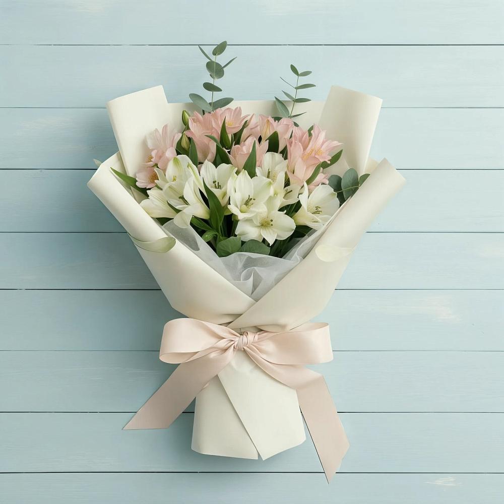 Букет цветов из: Альстромерии в Малом Верево