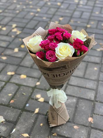 Букет цветов из: Розы в Малом Верево