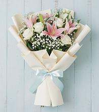 Букет цветов из:  Лилии в Малом Верево
