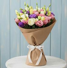 Букет цветов из:  Лизиантусы в Малом Верево